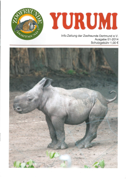 YURUMI - Ausgabe 1-2014