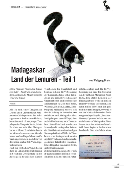 Madagaskar - Land der Lemuren: Teil 1 (11 Seiten, Heft 1-2016)