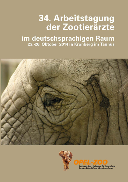 34. Arbeitstagung der Zootierärzte im deutschsprachigen Raum